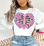 FLORAL RIBCAGE PNG