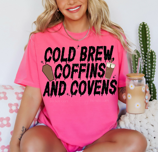 COLD BREWS COFFINS & COVENS PNG