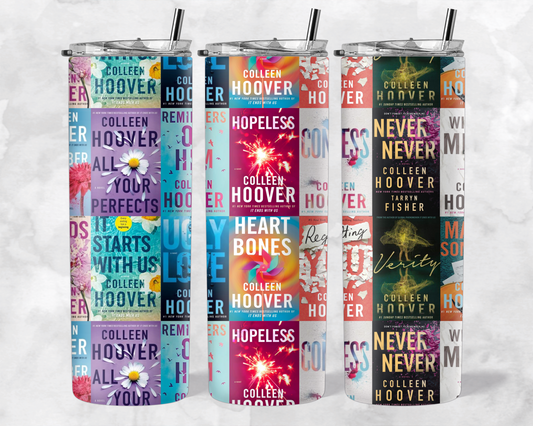 HOOVER BOOKS TUMBLER WRAP