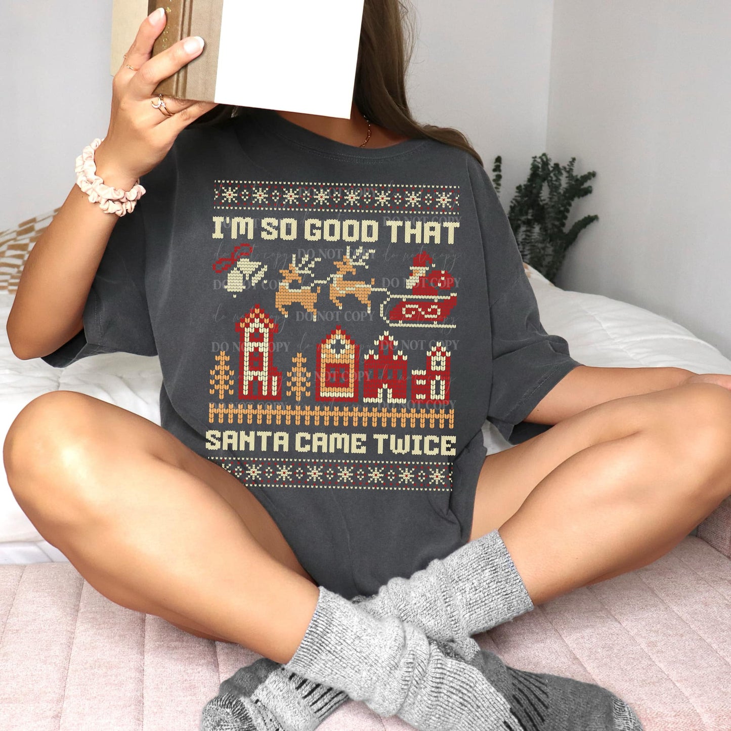 SANTA CAME TWICE PNG