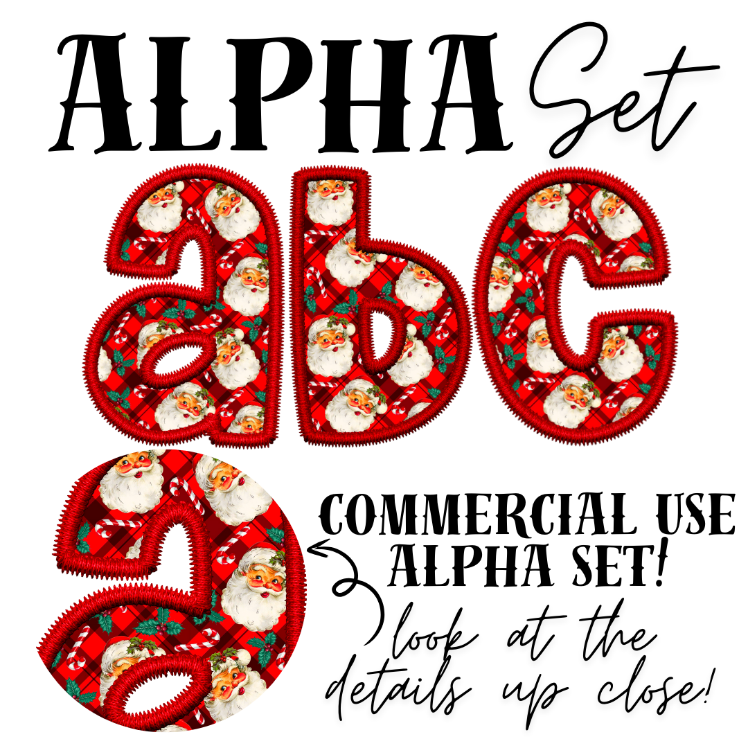 SANTA ALPHA SET