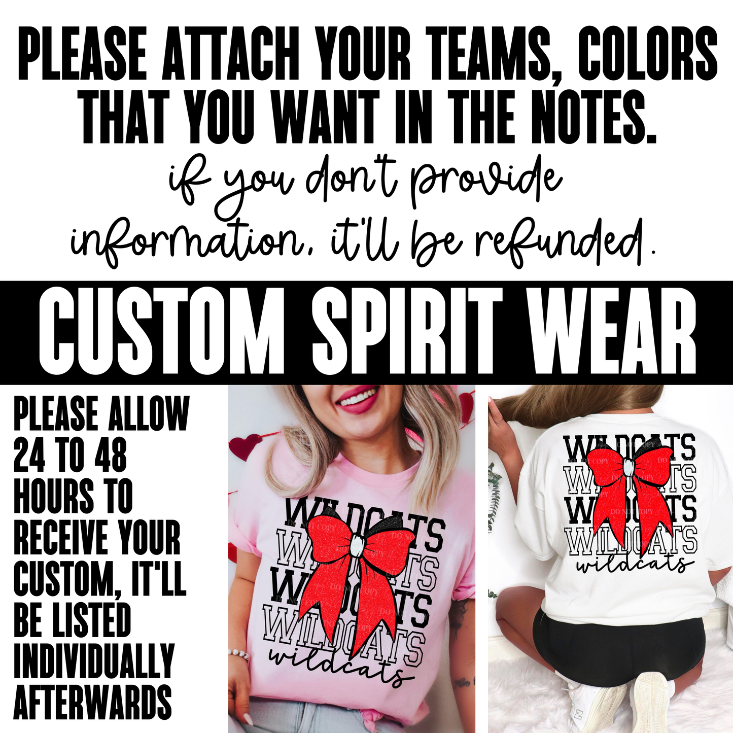 CUSTOM SPIRIT WEAR